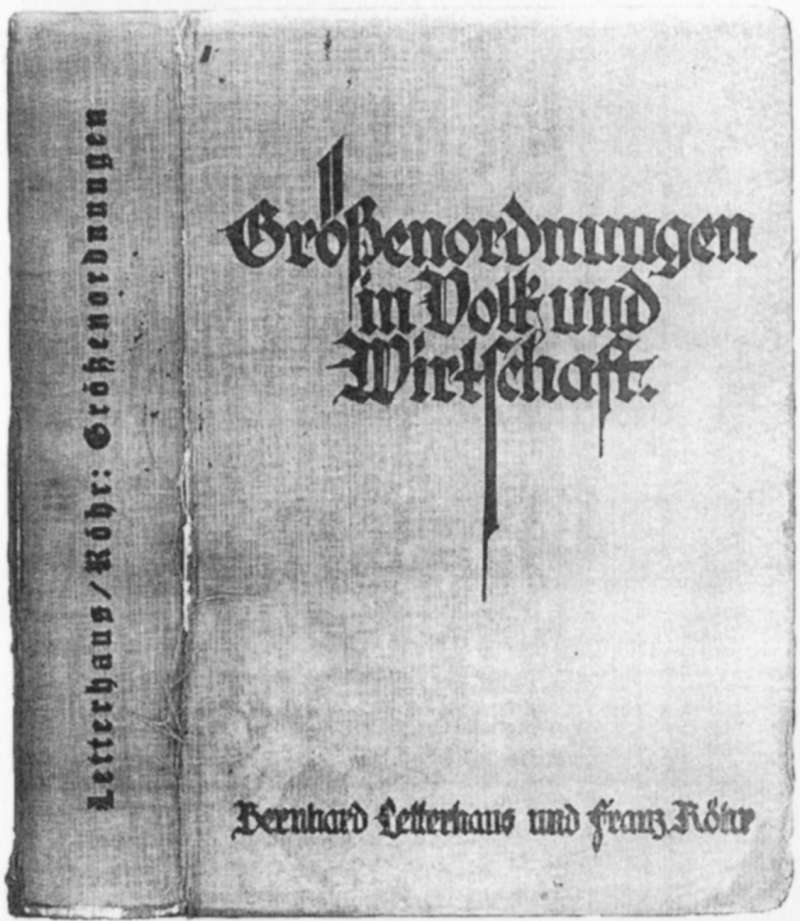 Größenordnung in Volk und Wirtschaft